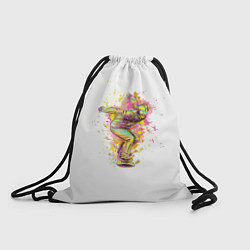 Рюкзак-мешок Сноуборд, цвет: 3D-принт