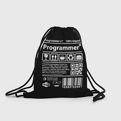 Рюкзак-мешок Programmer, цвет: 3D-принт