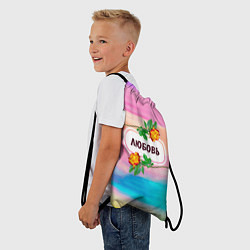 Рюкзак-мешок Люба, цвет: 3D-принт — фото 2