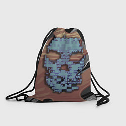 Рюкзак-мешок Watch dogs череп, цвет: 3D-принт
