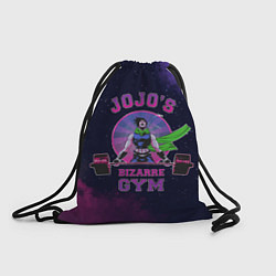 Рюкзак-мешок JoJo’s Bizarre Adventure Gym, цвет: 3D-принт
