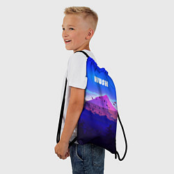Рюкзак-мешок HUSH, цвет: 3D-принт — фото 2