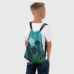 Рюкзак-мешок Mowgli & Shanti, цвет: 3D-принт — фото 2