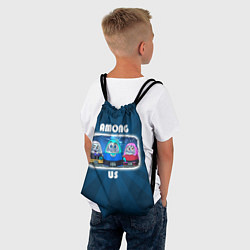 Рюкзак-мешок HAPPY AMONG US, цвет: 3D-принт — фото 2