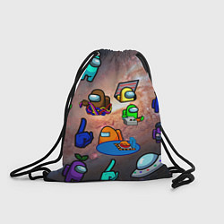 Рюкзак-мешок Among Us Чёрная дыра, цвет: 3D-принт