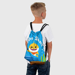 Рюкзак-мешок Baby Shark, цвет: 3D-принт — фото 2
