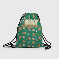Рюкзак-мешок Лесные друзья Белоснежки, цвет: 3D-принт
