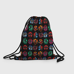Рюкзак-мешок Моя геройская академия, цвет: 3D-принт