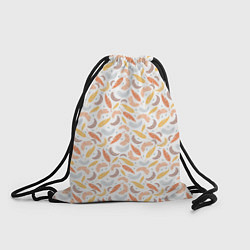 Рюкзак-мешок Перьевой вальс, цвет: 3D-принт