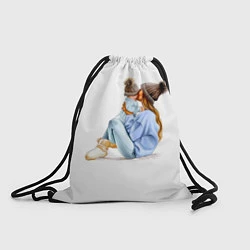 Рюкзак-мешок Самая лучшая мама, цвет: 3D-принт