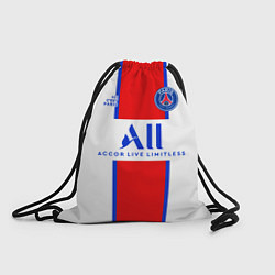 Рюкзак-мешок PSG, выездная сезон 2021, цвет: 3D-принт