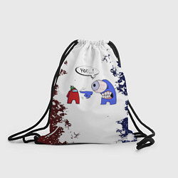 Рюкзак-мешок Among Us - YOU! Z, цвет: 3D-принт