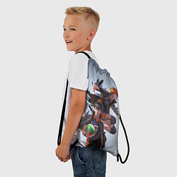 Рюкзак-мешок Хината и Тобио, цвет: 3D-принт — фото 2