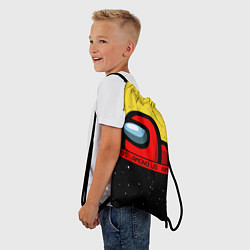 Рюкзак-мешок AMONG US Амонг Ас, цвет: 3D-принт — фото 2
