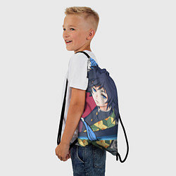 Рюкзак-мешок ГИЮ ТОМИОКА ФРЕСКА, цвет: 3D-принт — фото 2