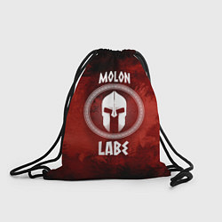 Рюкзак-мешок Molon Labe, цвет: 3D-принт