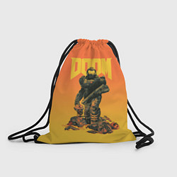 Рюкзак-мешок Doom, цвет: 3D-принт