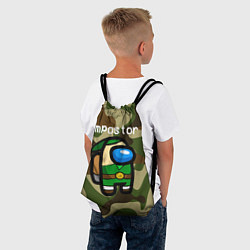 Рюкзак-мешок Hero be sus, цвет: 3D-принт — фото 2