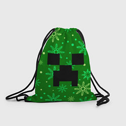 Рюкзак-мешок ЗИМНИЙ MINECRAFT, цвет: 3D-принт
