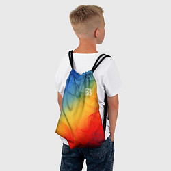 Рюкзак-мешок Cs:go Marble Fade Мраморный Градиент, цвет: 3D-принт — фото 2