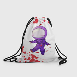 Рюкзак-мешок AMONG US - Импостор Покушал, цвет: 3D-принт