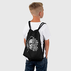 Рюкзак-мешок Michael Myers, цвет: 3D-принт — фото 2