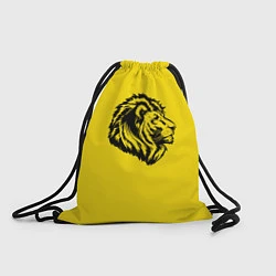 Рюкзак-мешок ЛЕВ, цвет: 3D-принт