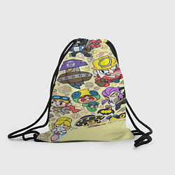 Рюкзак-мешок Brawl Stars, цвет: 3D-принт