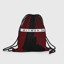 Рюкзак-мешок Hitman III, цвет: 3D-принт