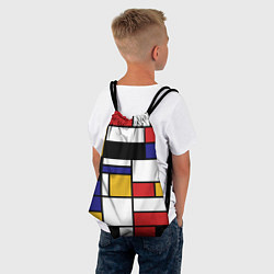 Рюкзак-мешок Color blocking, цвет: 3D-принт — фото 2