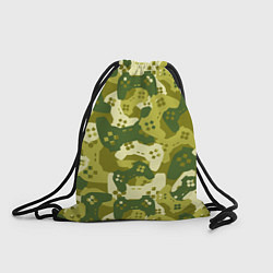 Рюкзак-мешок Гейм милитари, цвет: 3D-принт