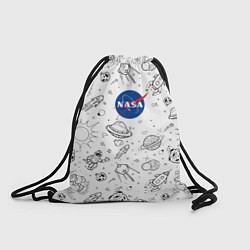 Рюкзак-мешок NASA, цвет: 3D-принт