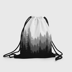 Рюкзак-мешок Темный Лес, цвет: 3D-принт