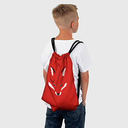 Рюкзак-мешок Fox minimalism, цвет: 3D-принт — фото 2