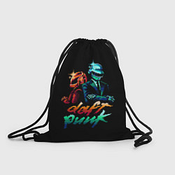 Рюкзак-мешок Daft Punk, цвет: 3D-принт
