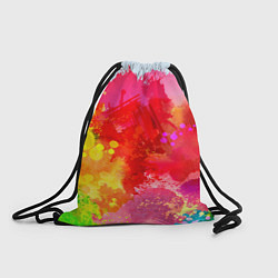 Рюкзак-мешок Брызги краски, цвет: 3D-принт
