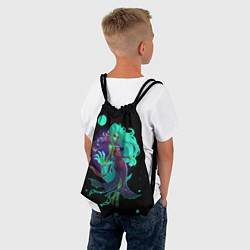 Рюкзак-мешок Death prophet Dota 2, цвет: 3D-принт — фото 2