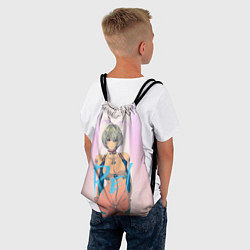Рюкзак-мешок Rei Ayanami, цвет: 3D-принт — фото 2