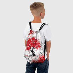 Рюкзак-мешок САКУРА SAKURA ВИШНЯ, цвет: 3D-принт — фото 2