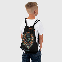 Рюкзак-мешок METAL GEAR SOLID SNAKE, цвет: 3D-принт — фото 2