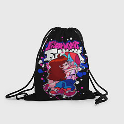 Рюкзак-мешок Friday Night Funkin, цвет: 3D-принт