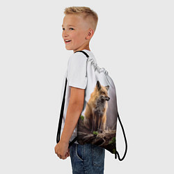 Рюкзак-мешок Лиса, цвет: 3D-принт — фото 2