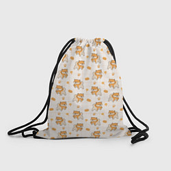 Рюкзак-мешок Крутая Шиба-Ину, цвет: 3D-принт