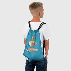 Рюкзак-мешок Эспрессо, цвет: 3D-принт — фото 2