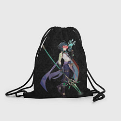 Рюкзак-мешок Genshin Impact XIAO, цвет: 3D-принт