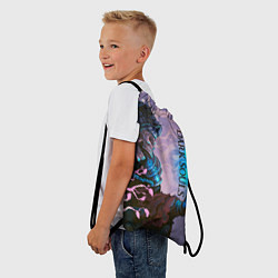 Рюкзак-мешок Тёмная душа, цвет: 3D-принт — фото 2