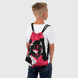 Рюкзак-мешок Rena Black Pink, цвет: 3D-принт — фото 2