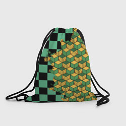 Рюкзак-мешок ТАНДЖИРО И ТОМИОКА, цвет: 3D-принт