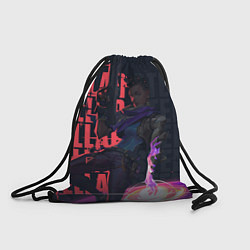 Рюкзак-мешок Valorant: Astra, цвет: 3D-принт