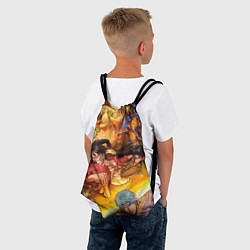 Рюкзак-мешок Anime Art, цвет: 3D-принт — фото 2